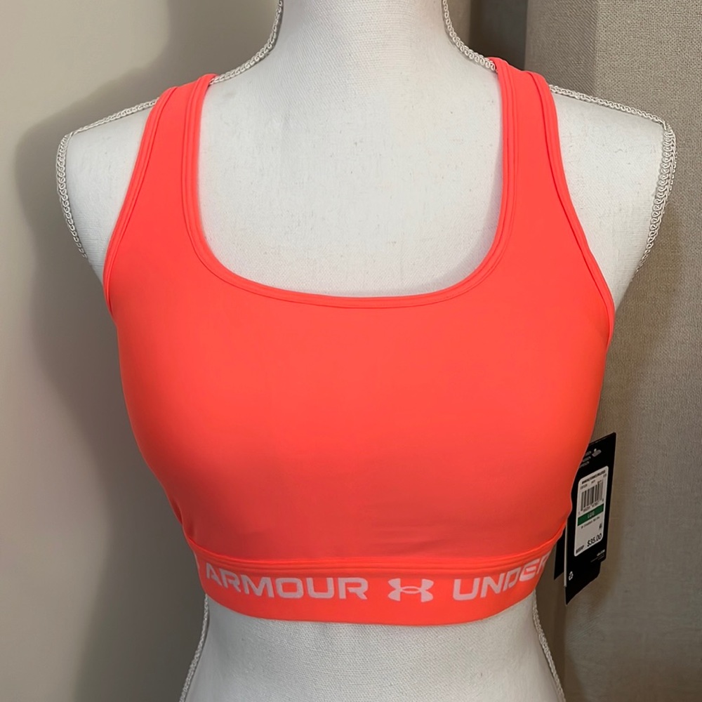 Under Armour Mid Crossback Sports Bra